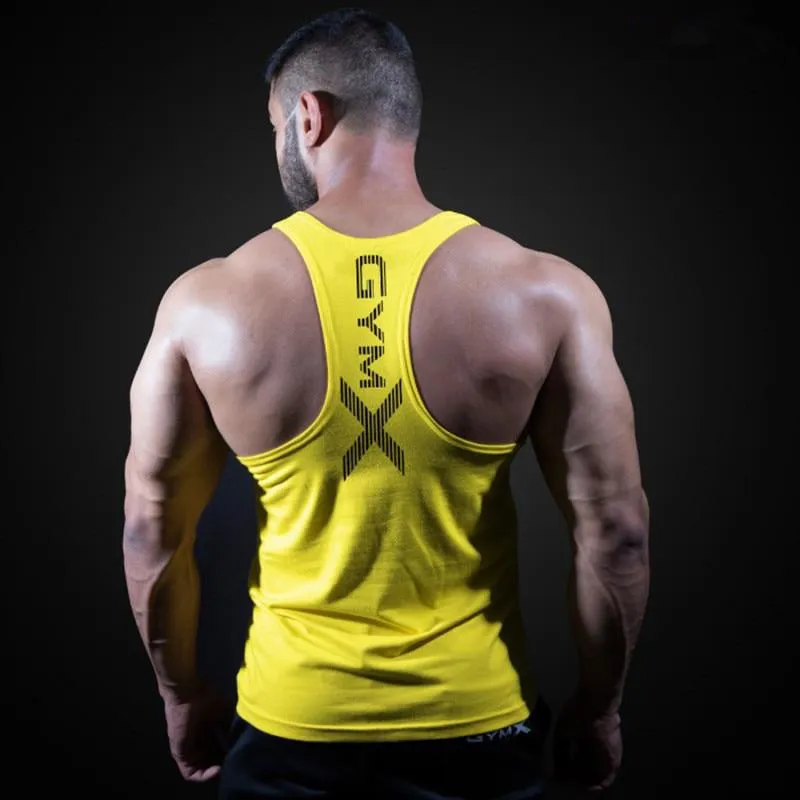 Men's Summer Casual Cotton Tank Top "GymX"