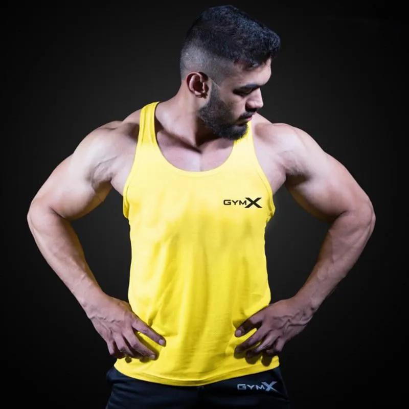 Men's Summer Casual Cotton Tank Top "GymX"