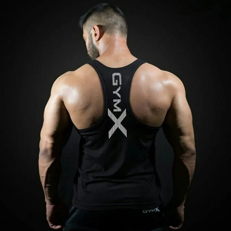 Men's Summer Casual Cotton Tank Top "GymX"