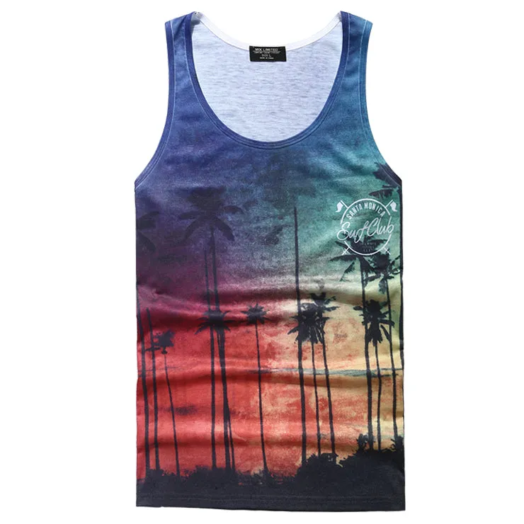 Men's Summer Casual Vest Sleeveless T-Shirt