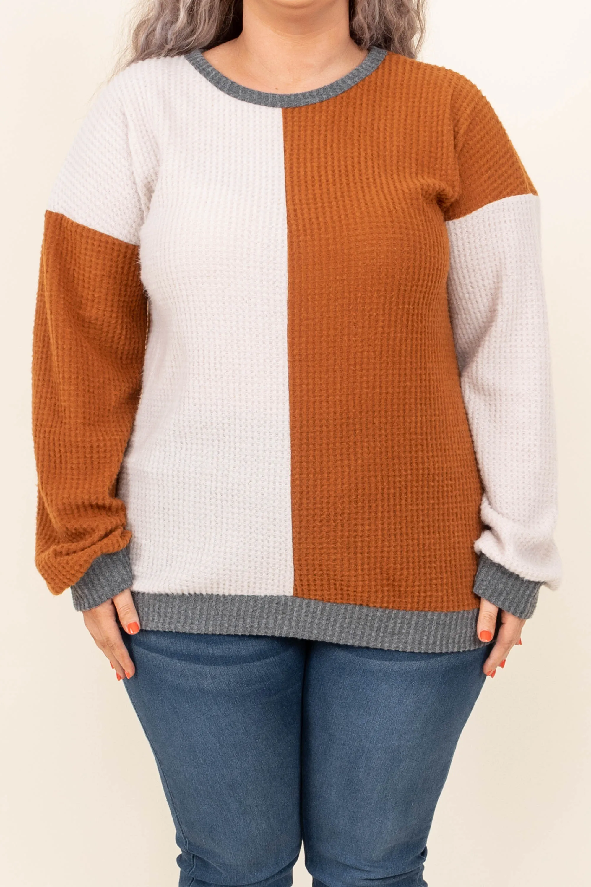 Mindless Thinking Sweater, New Camel