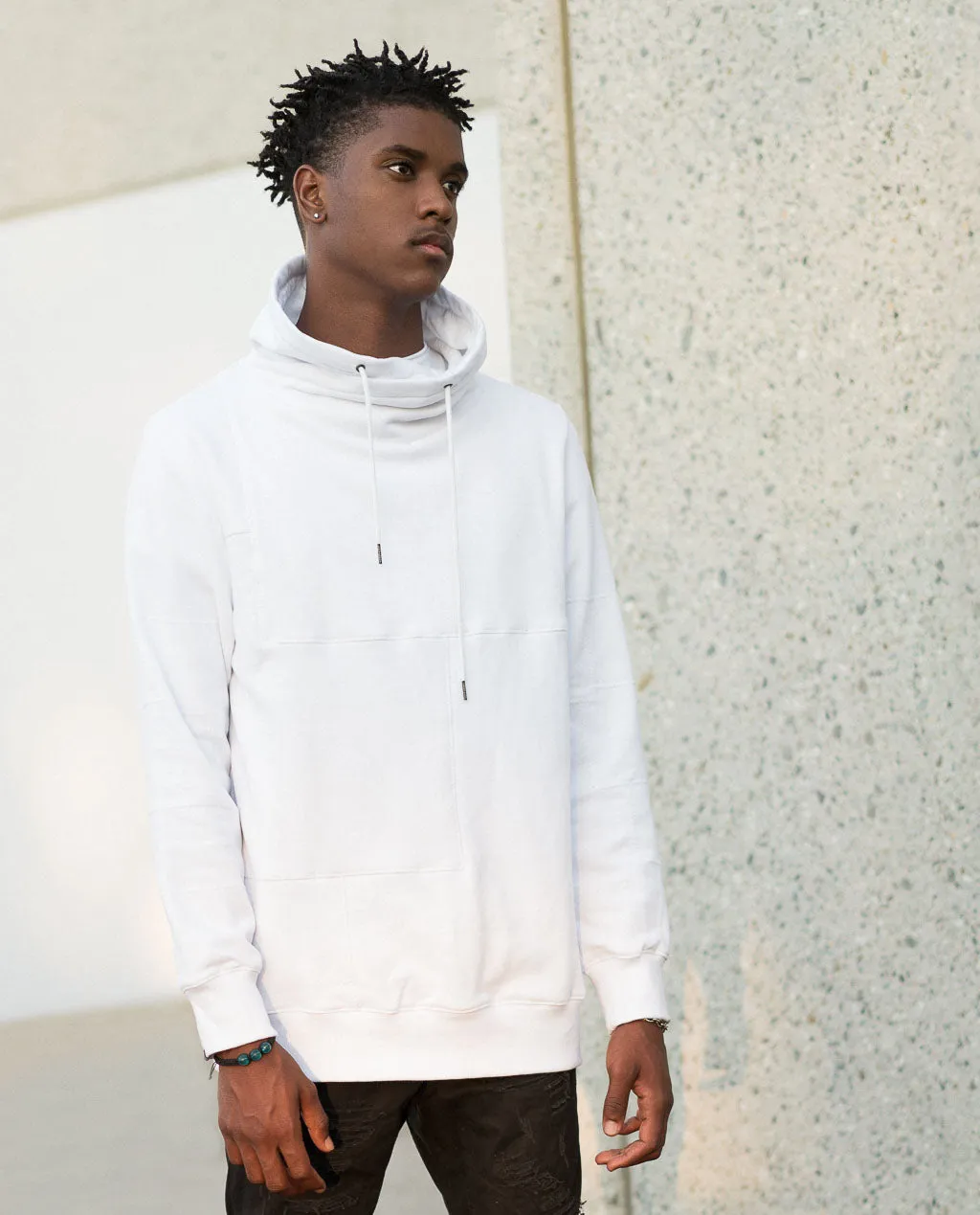 nANA jUDY Pisa Patchwork Hoodie