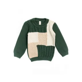  Indigo Patchwork Design Sweaters