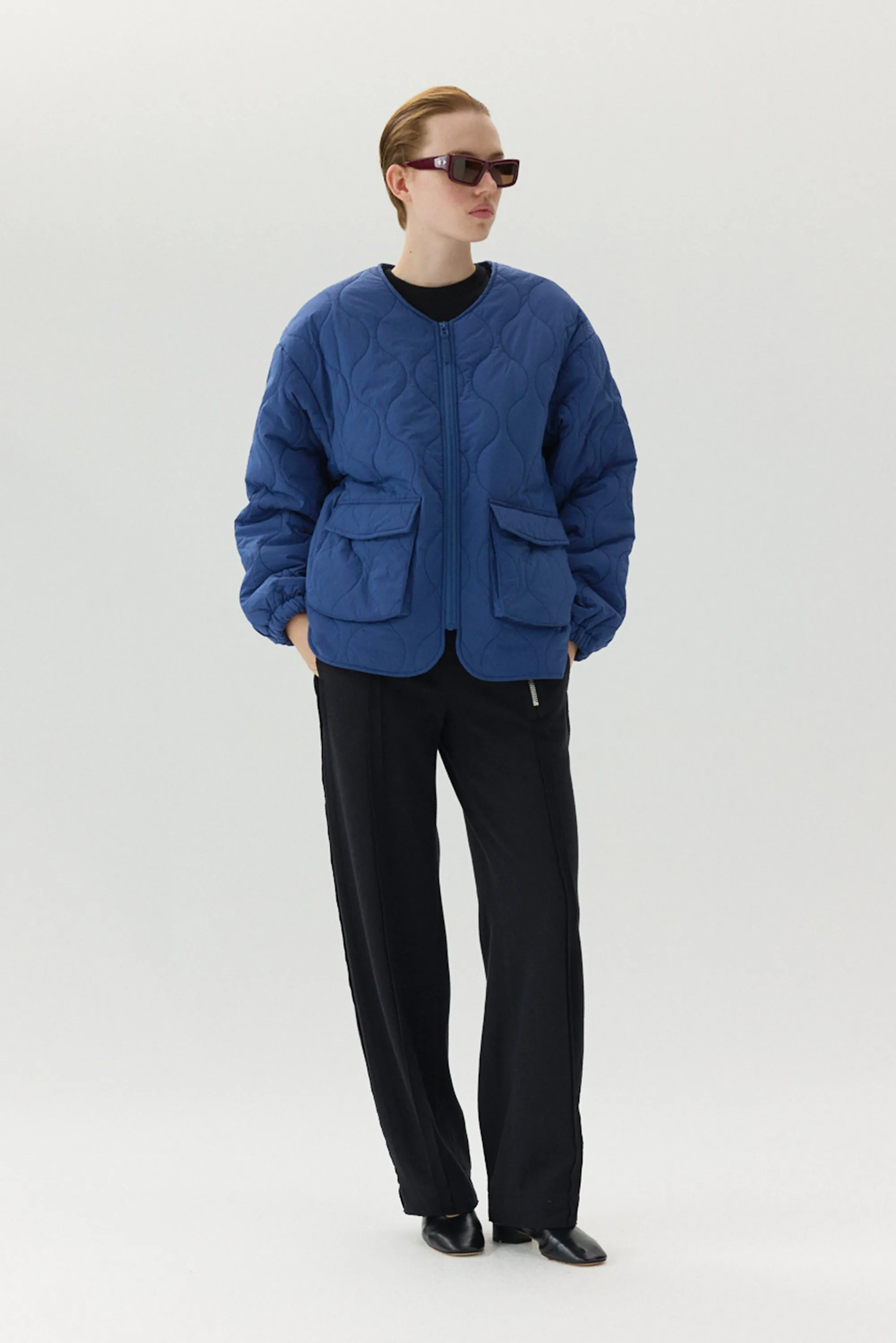 PADDED LINER WOMEN AW24 COBALT BLUE