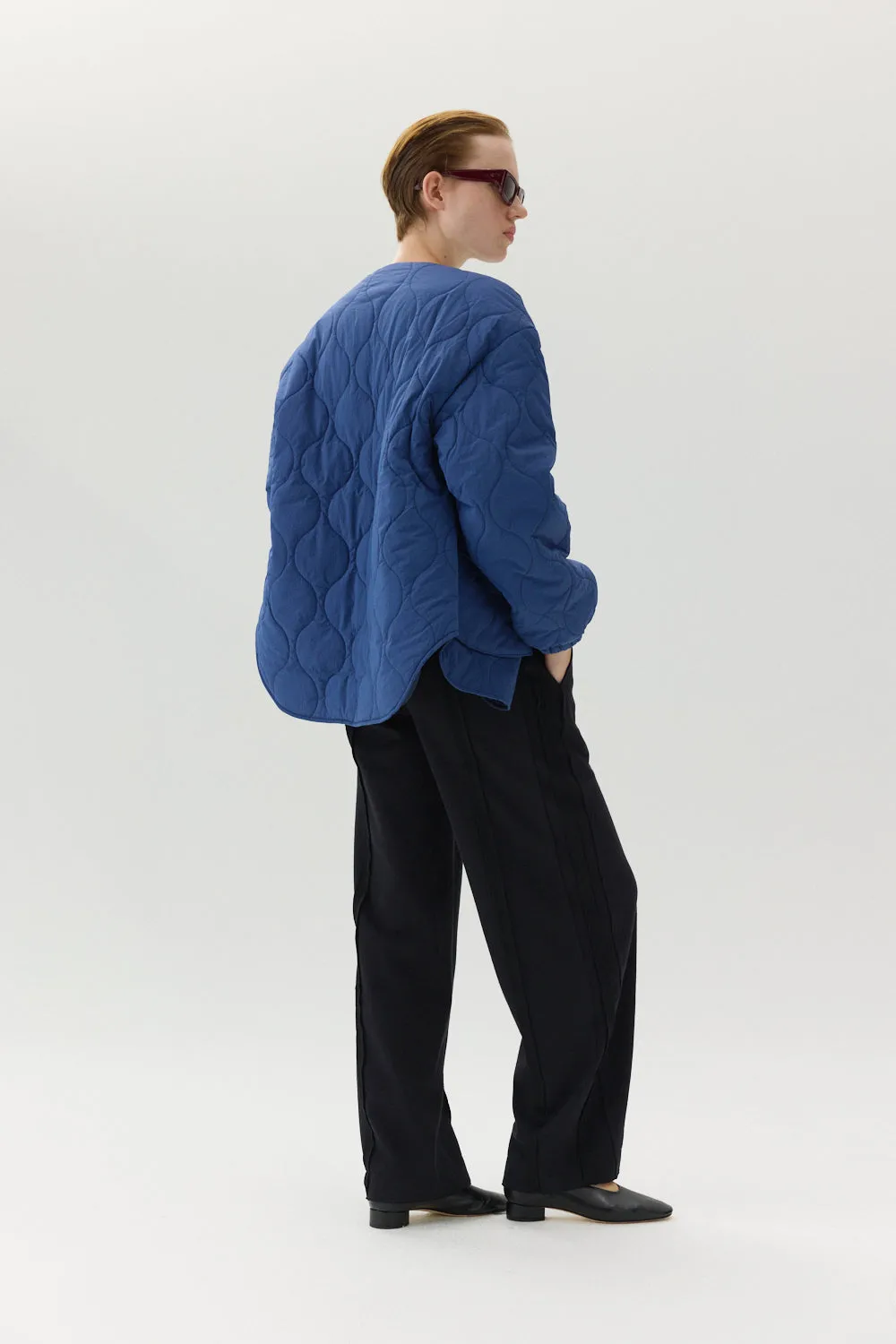 PADDED LINER WOMEN AW24 COBALT BLUE