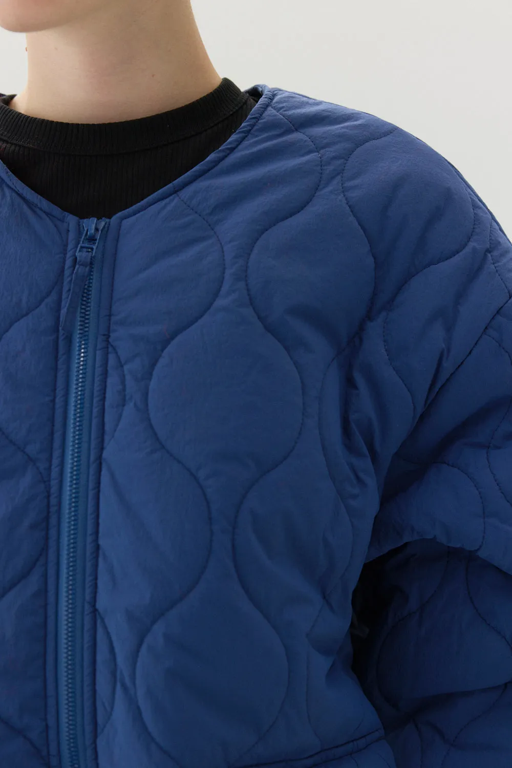PADDED LINER WOMEN AW24 COBALT BLUE