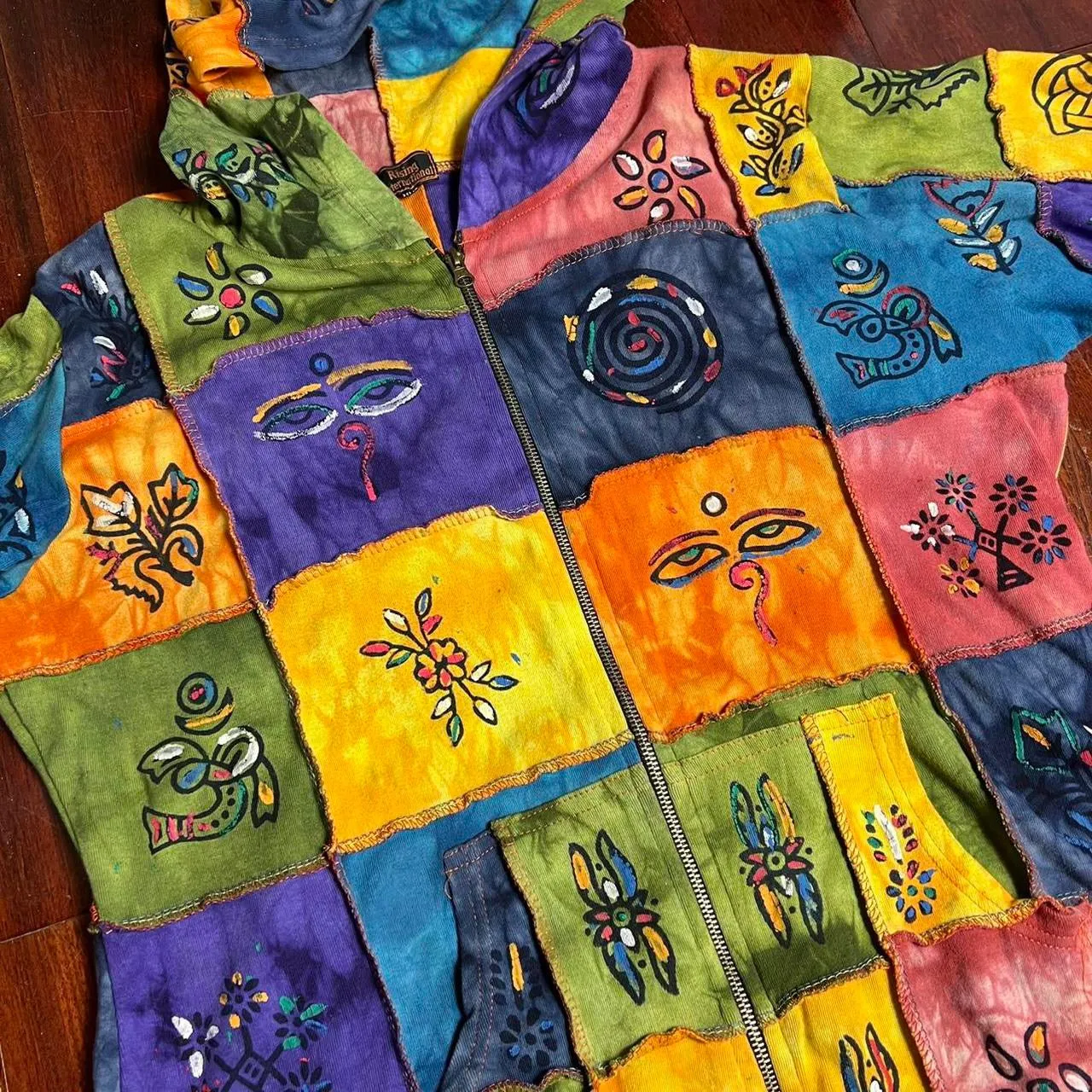 Patchwork Hoodie