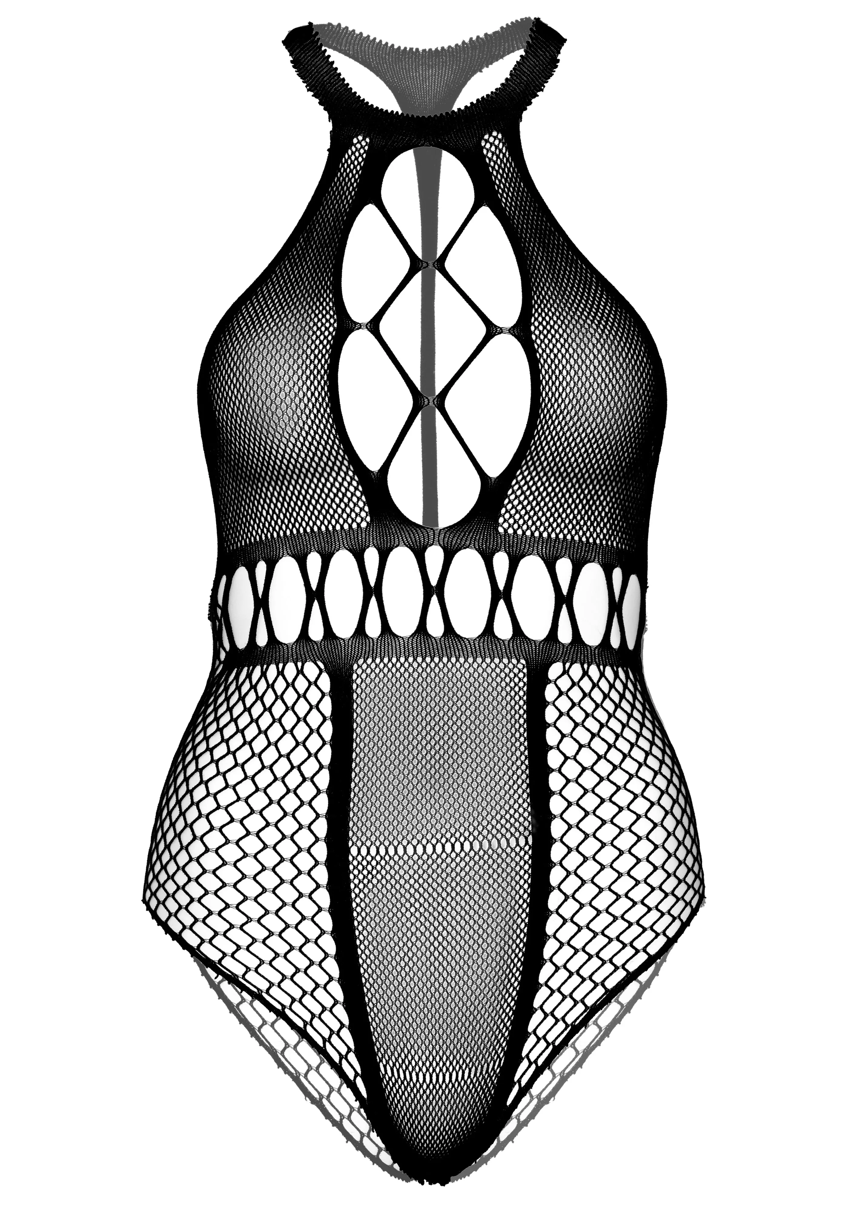 Plus Seamless Halter Bodysuit