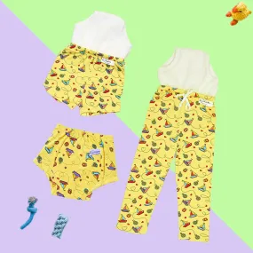 Potty Training Pants, Pajamas & Shorts for Toddlers, Boys and Girls- Sailing Hearts