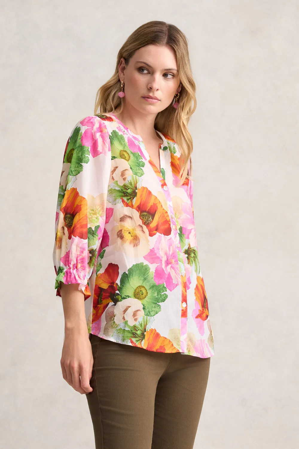 Printed Cotton Shirt