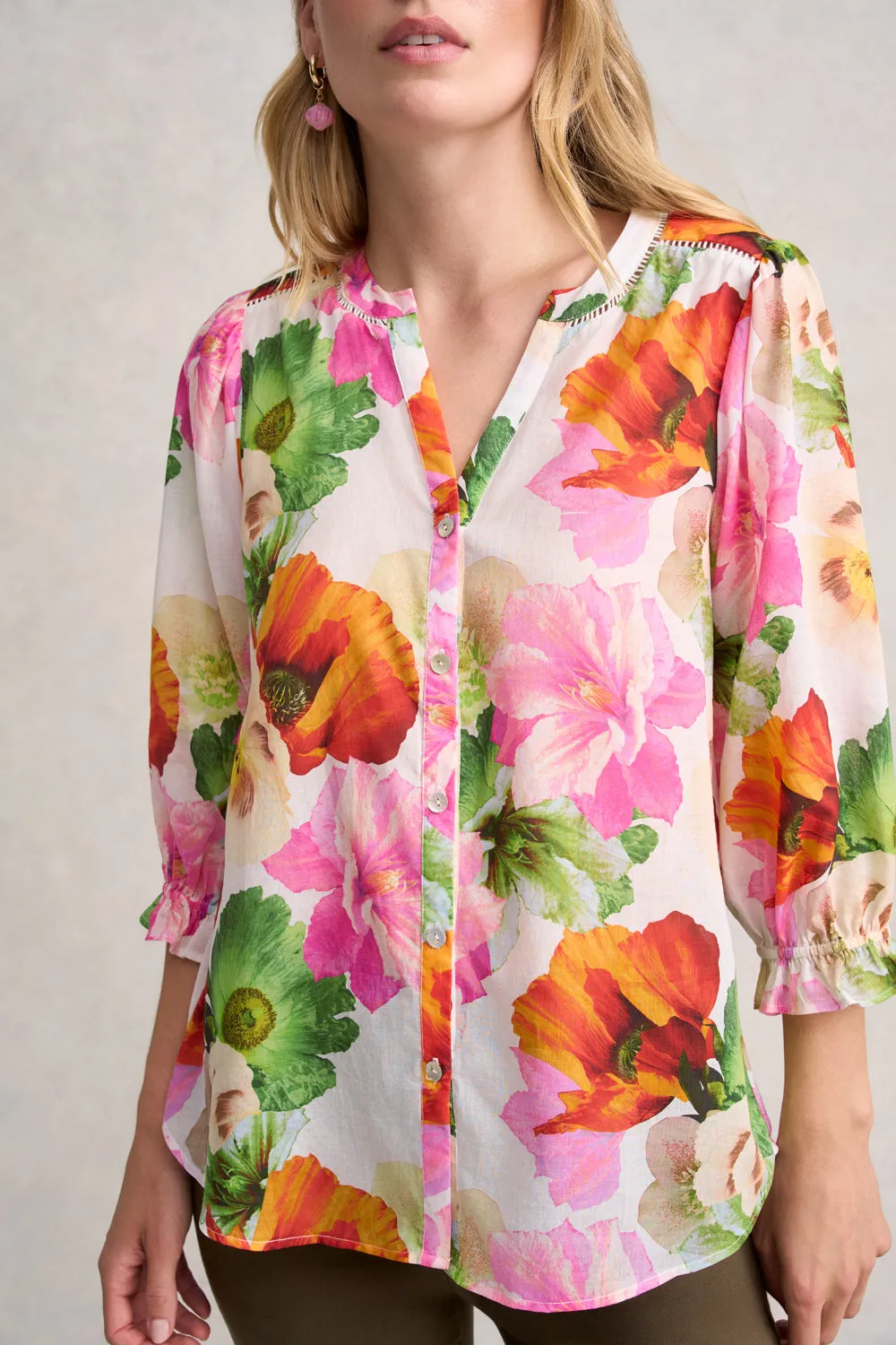 Printed Cotton Shirt