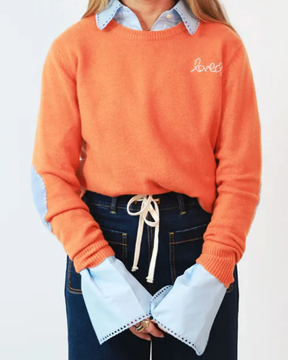 Pumpkin Patchwork Pullover