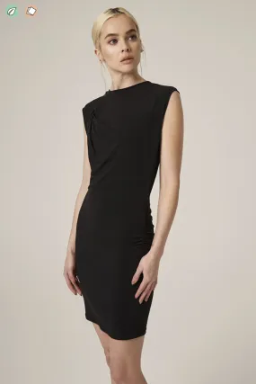 Ruched Sleeveless Dress