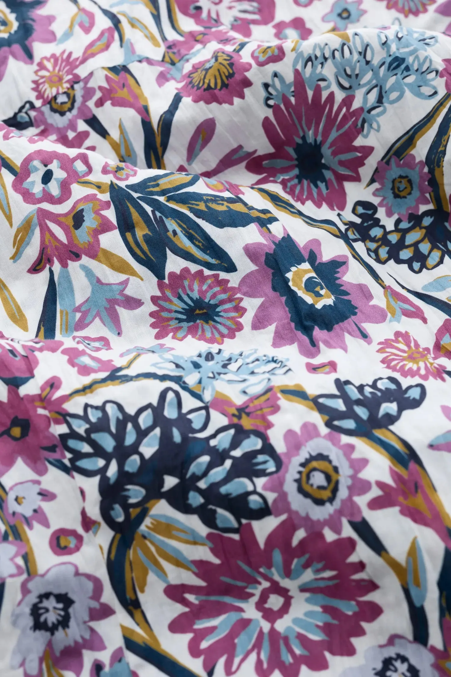 Seasalt Larissa Shirt - Floral Terrain Chalk