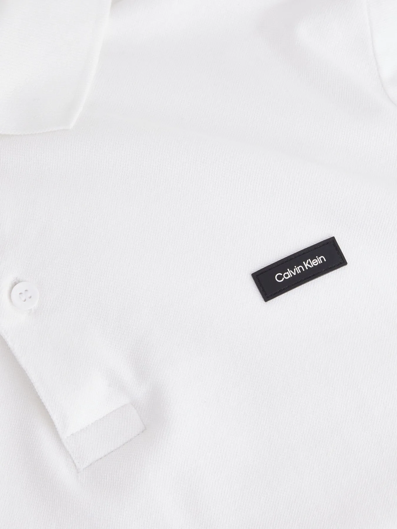 Slim Stretch Pique Polo Shirt