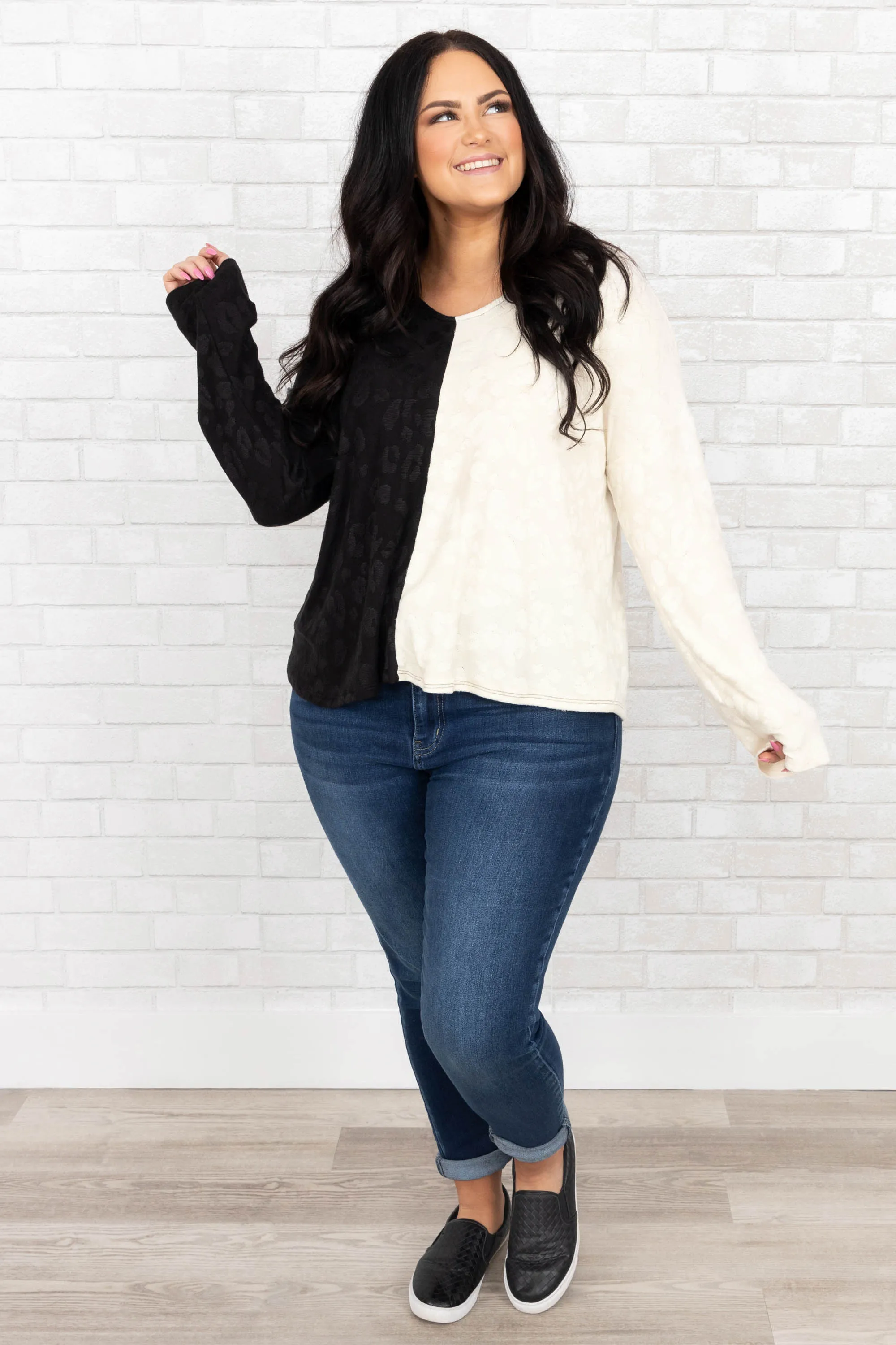 Standing Out Top, Black