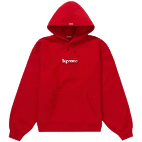 Supreme Box Logo Red Hoodie