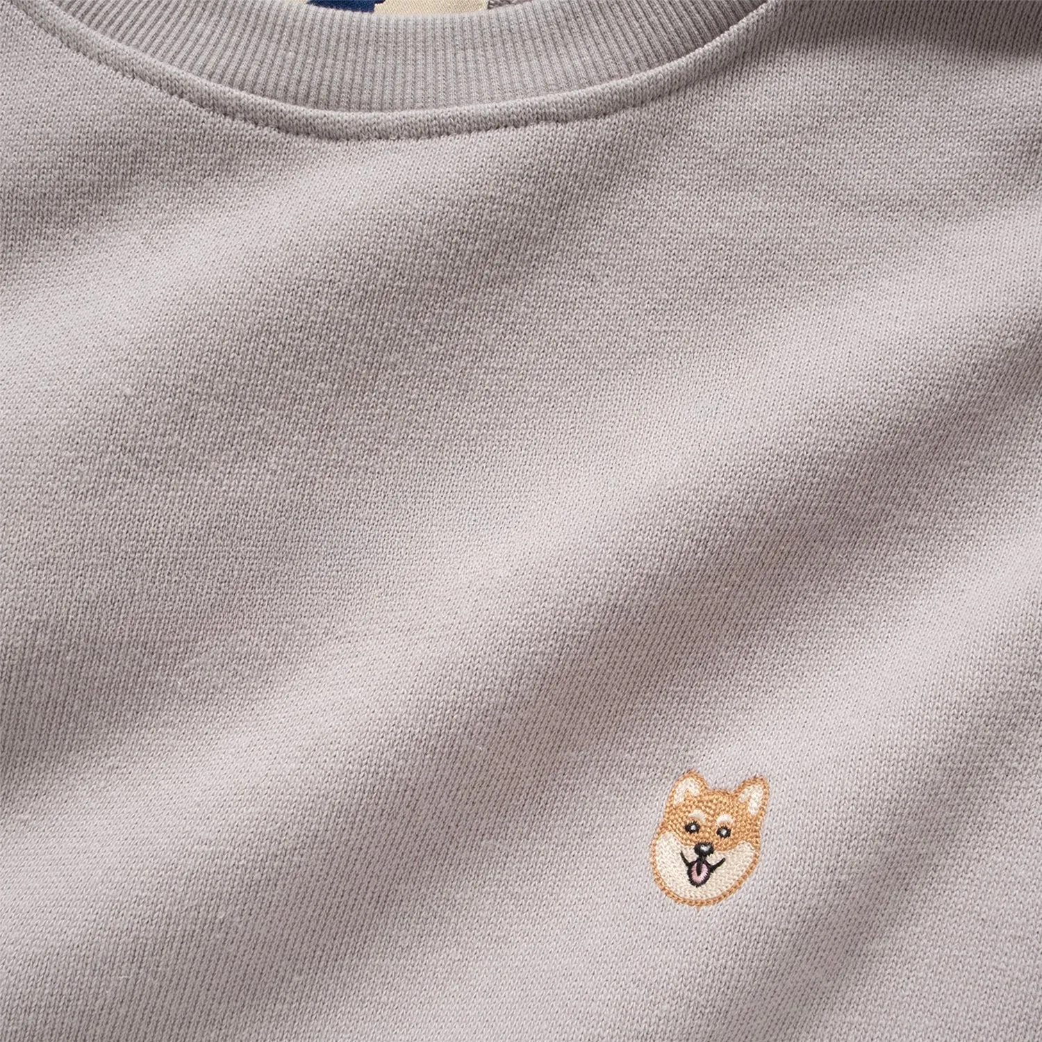 (SW481) Embroidery Patchwork Sweater