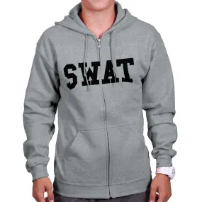 SWAT Logo Zipper Hoodie