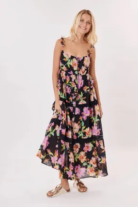  Backless Floral Maxi Evening Gowns