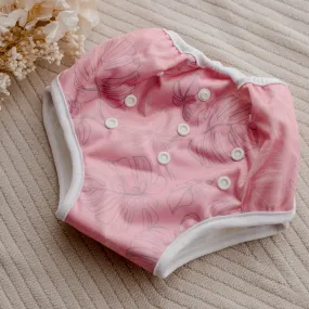 Training Pants - Monstera (Dusty Pink)
