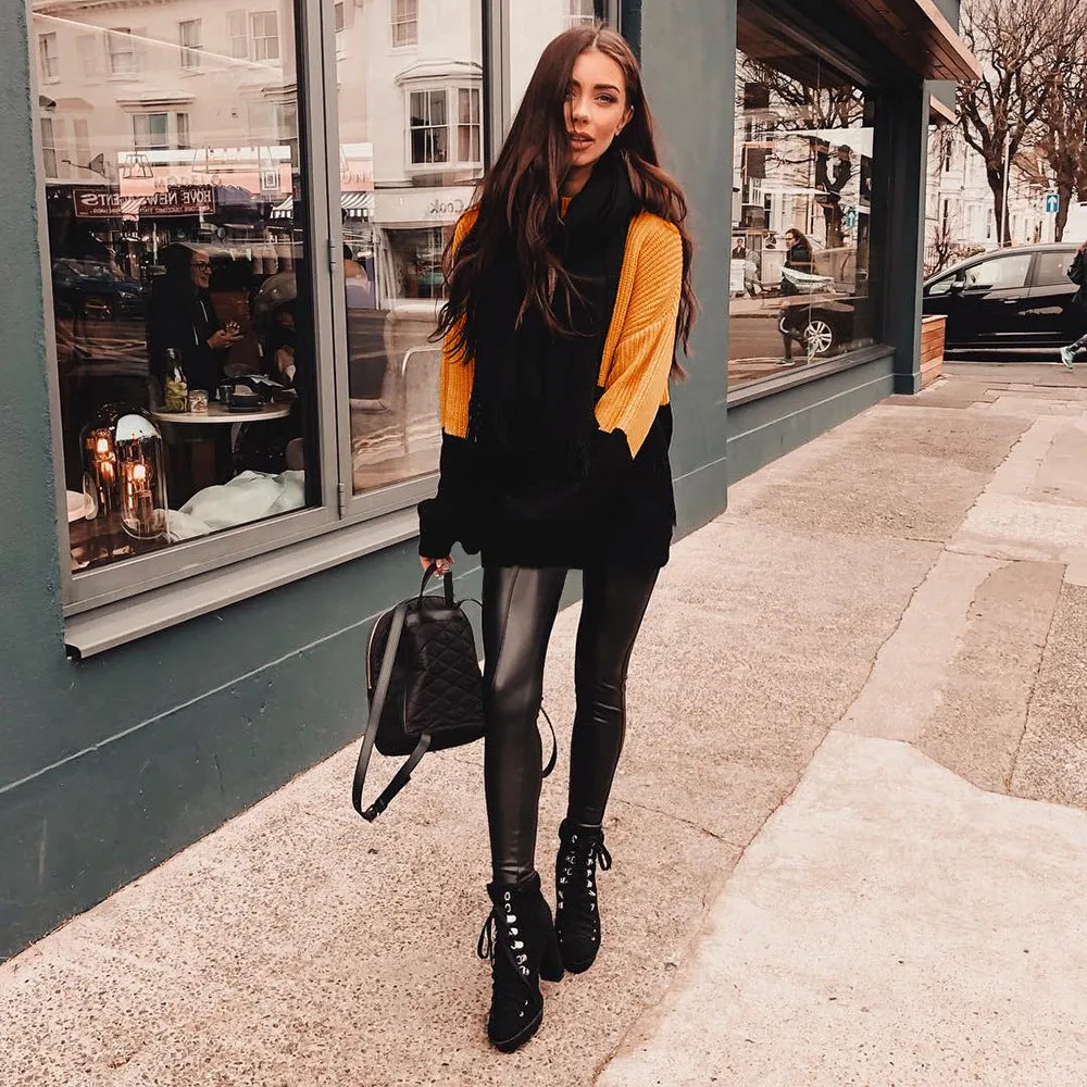 Two - Color Women's Sweater