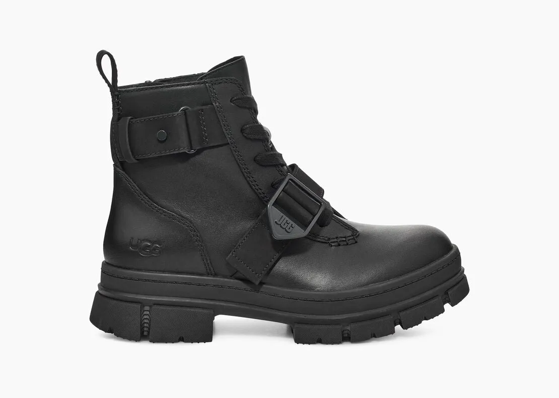 UGG Womens Ashton Lace Up Boots - Black