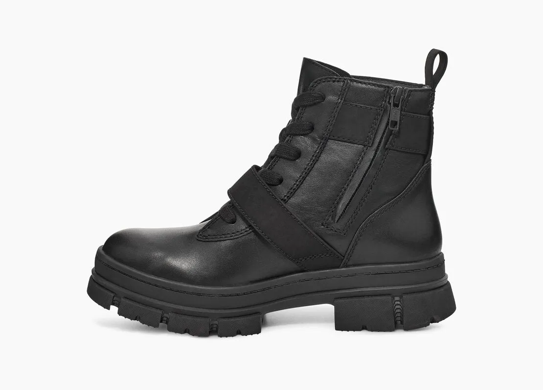 UGG Womens Ashton Lace Up Boots - Black