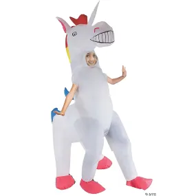 Unicorn Inflatable Child Costume with 4 Legs