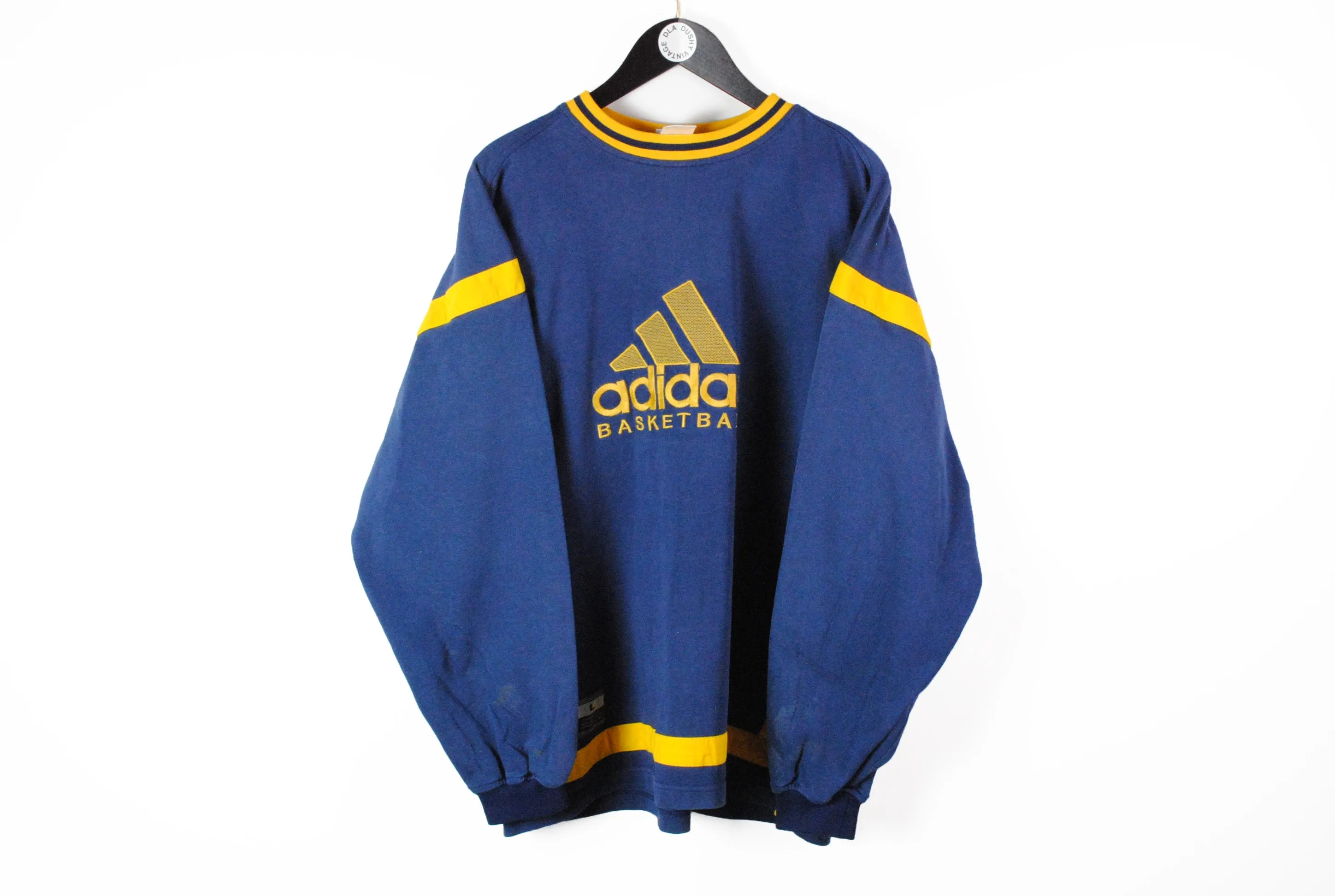 Vintage Adidas Basketball Sweatshirt Large