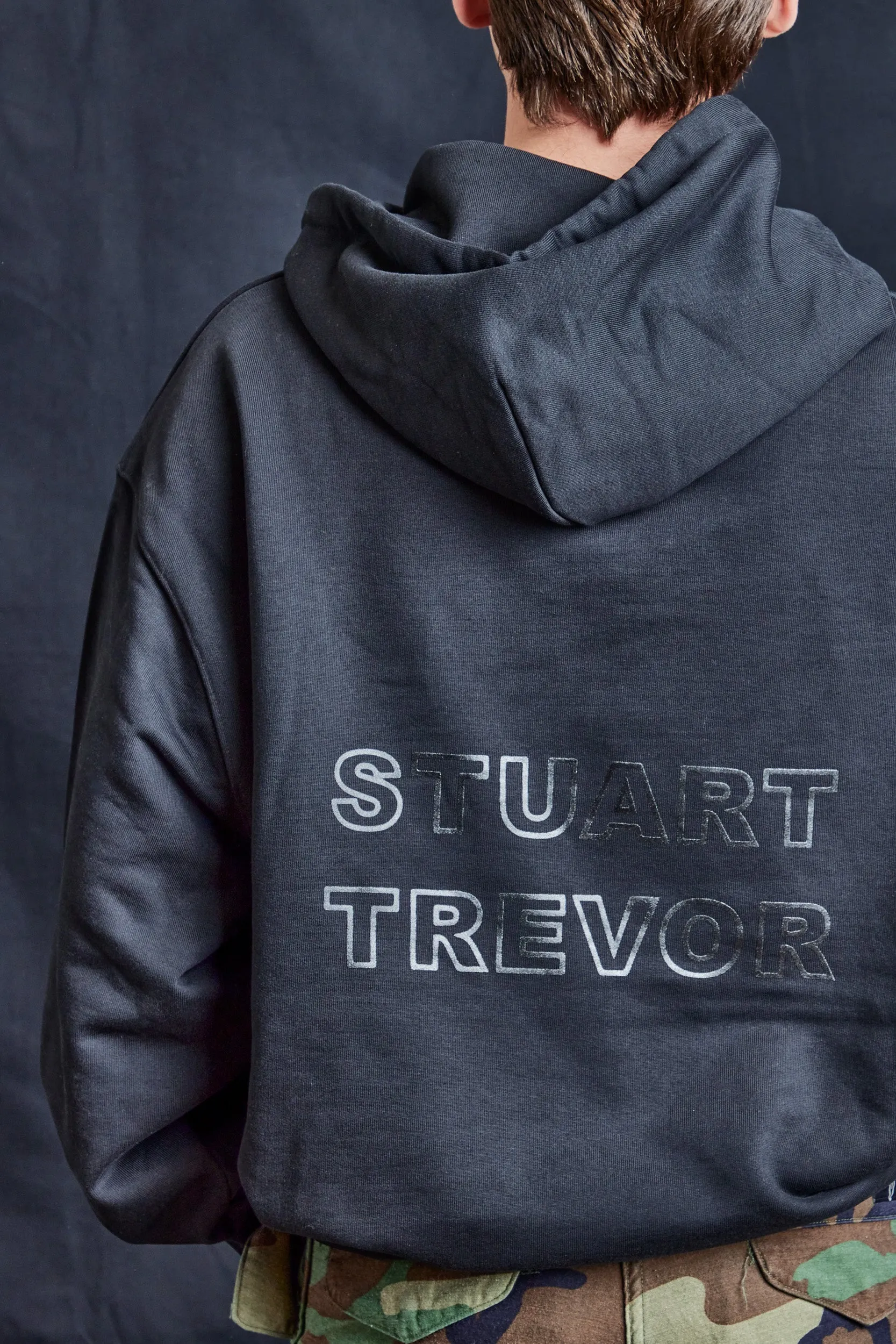 Walk the Line ST Logo Hoodie Black on Black