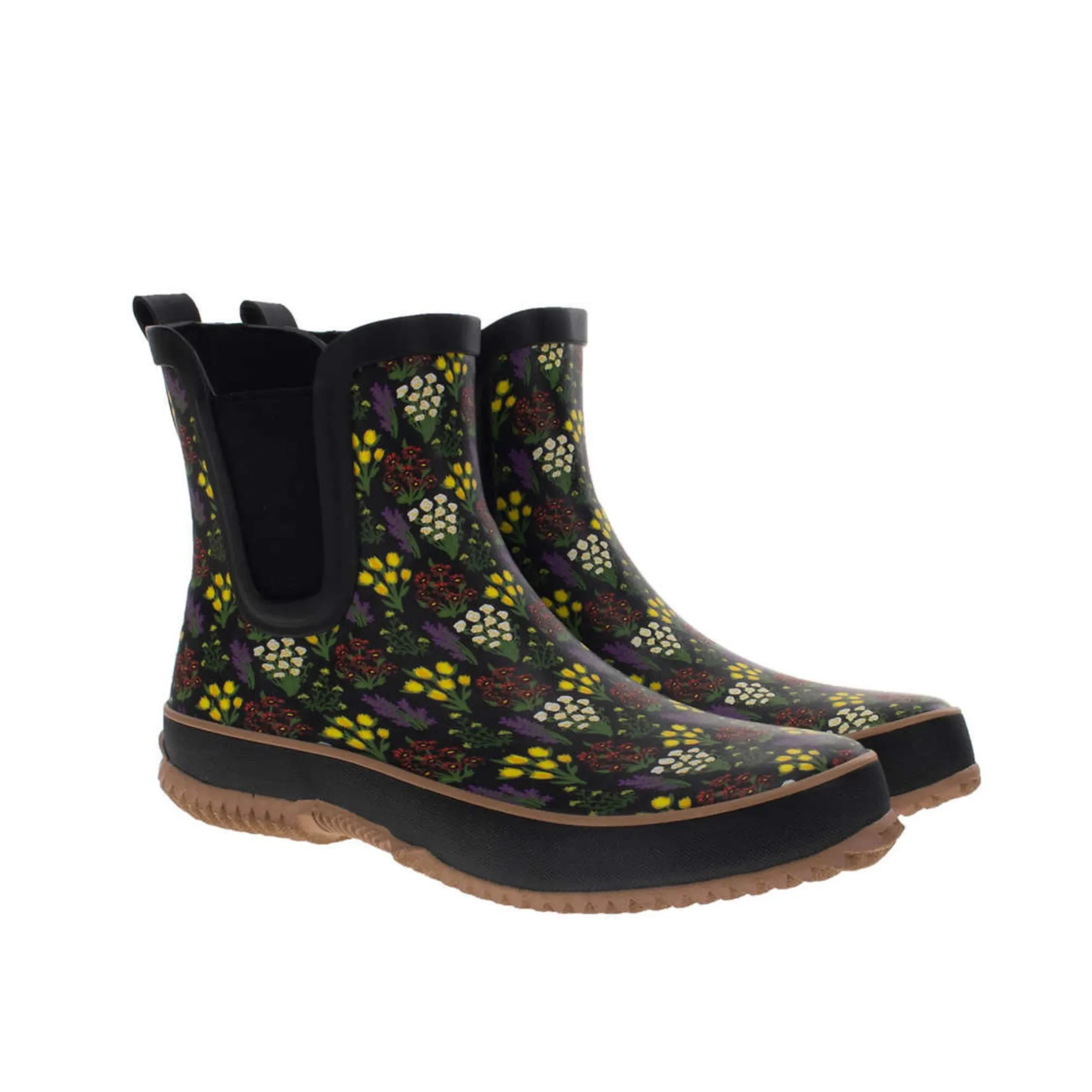 Western Chief Women's Floral Print Waterproof Chelsea Rainboots