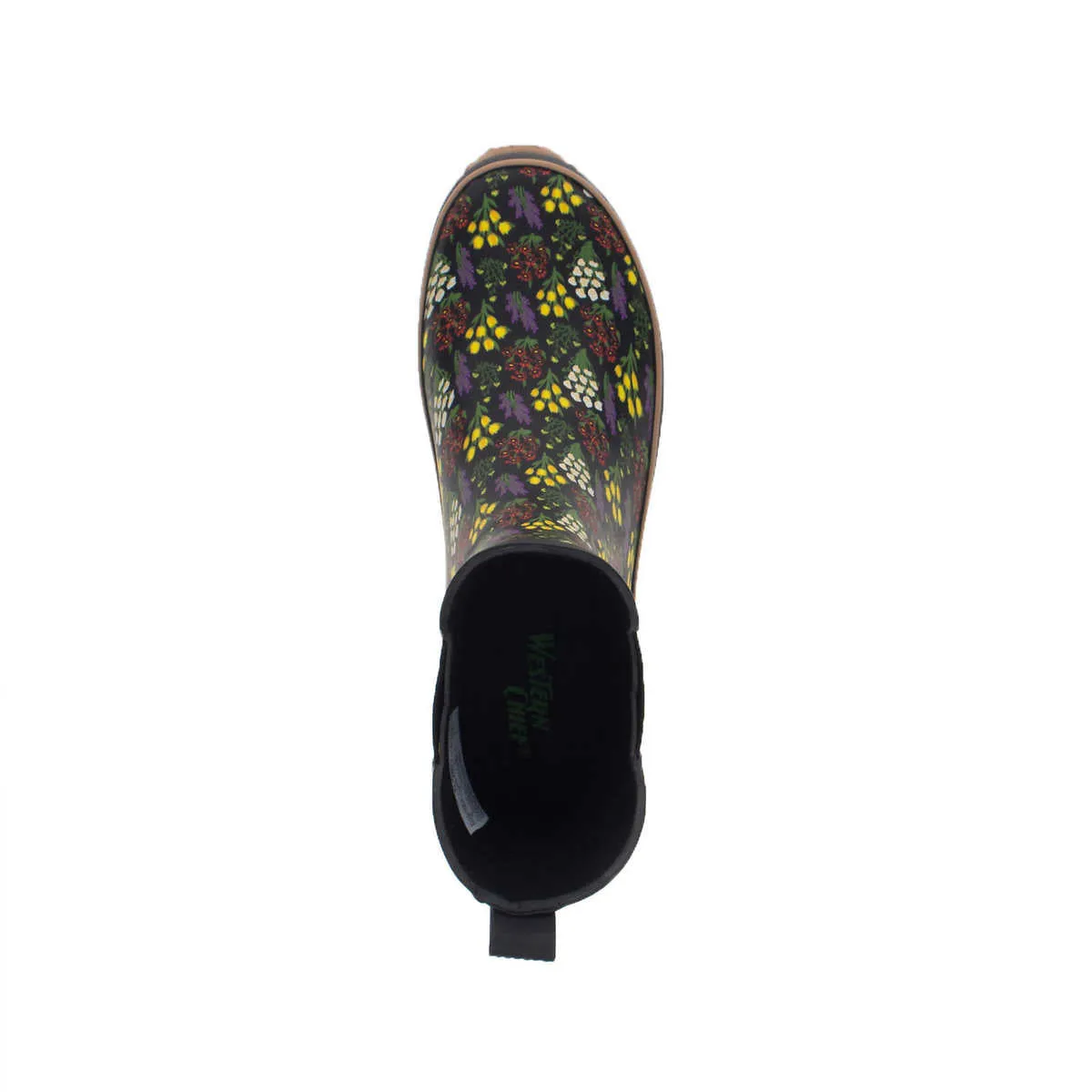 Western Chief Women's Floral Print Waterproof Chelsea Rainboots