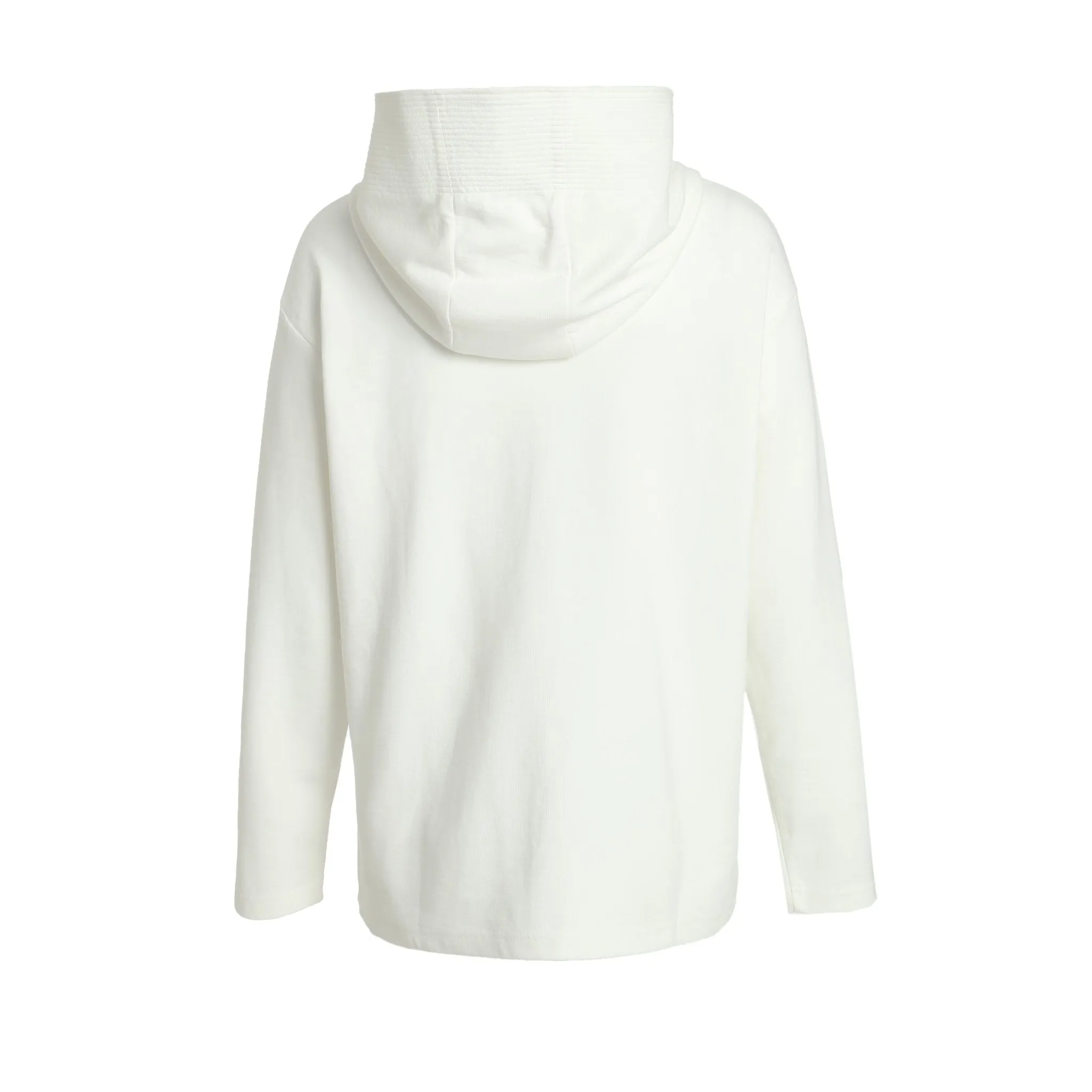 White Logo Hoodie