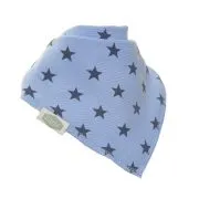 Ziggle Baby Dino and Stars print 4 Pack Bandana Bib Set